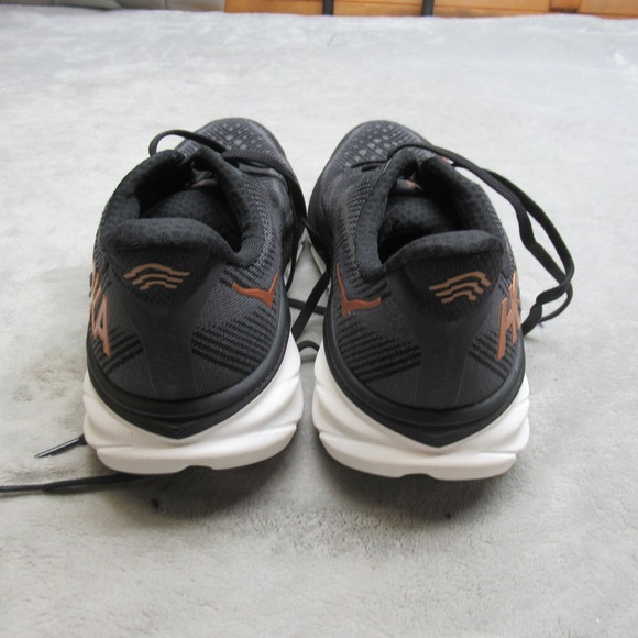 Hoka Womens Shoes 8.5 B Black Clifton 9 Cushioned Lightweight Running Athletic - Picture 6 of 13